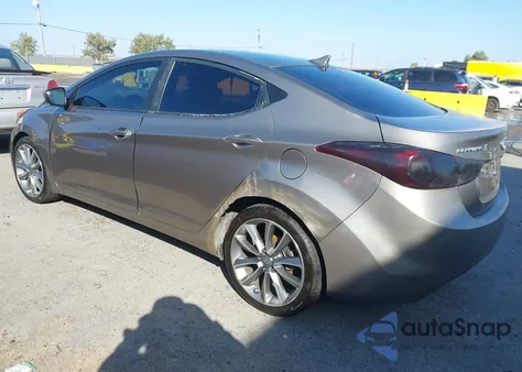 2013 Hyundai Elantra Gls from USA, damaged, VIN 5NPDH4AE0DH241108